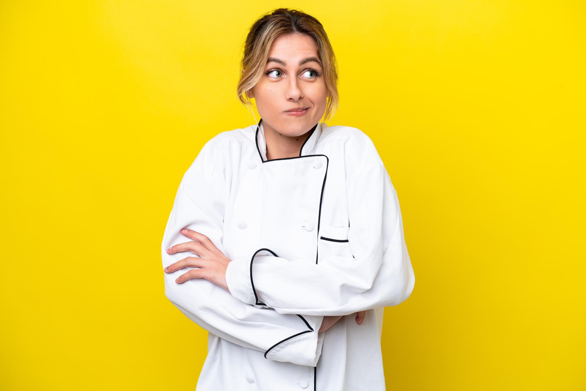 Portrait of head chef and consultant
